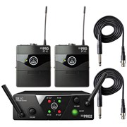 Direct Power Technology DP-200 INSTRUMENTAL радиосистема с поясным передатчиком, провод для подключения гитары
