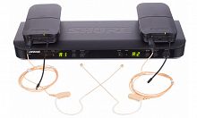 SHURE BLX188E/MX53 M17 662-686 MHz двухканальная радиосистема с двумя головными микрофонами MX153