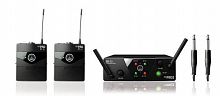 AKG WMS40 Mini2 Instrumental Set BD US45A/C (660.700&662.300) радиосистема с 2-мя поясными передатчиками + гитарные шнуры