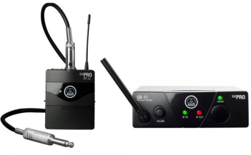 AKG WMS40 Mini Instrumental Set BD US25A (537.500) инструментальная радиосистема с поясным передатчиком и кабелем